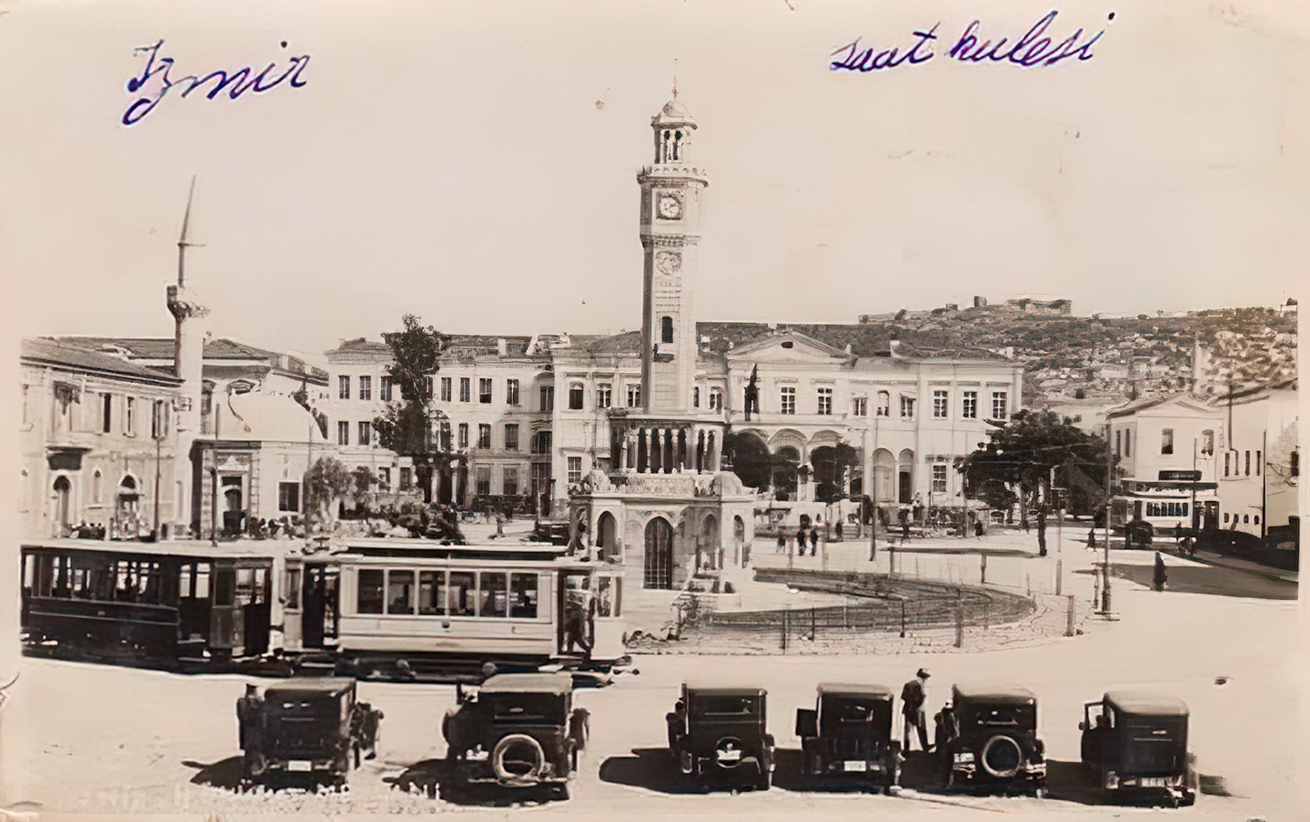 1930′larda İzmir Konak Meydanı 