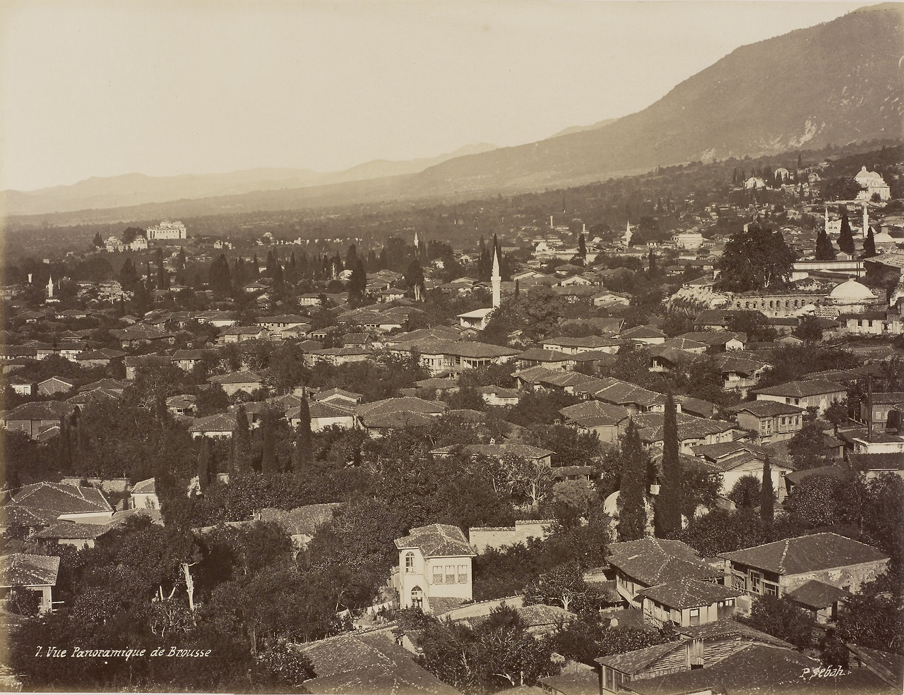 Bursa / 1865 Pascal Sebah fotoğrafı