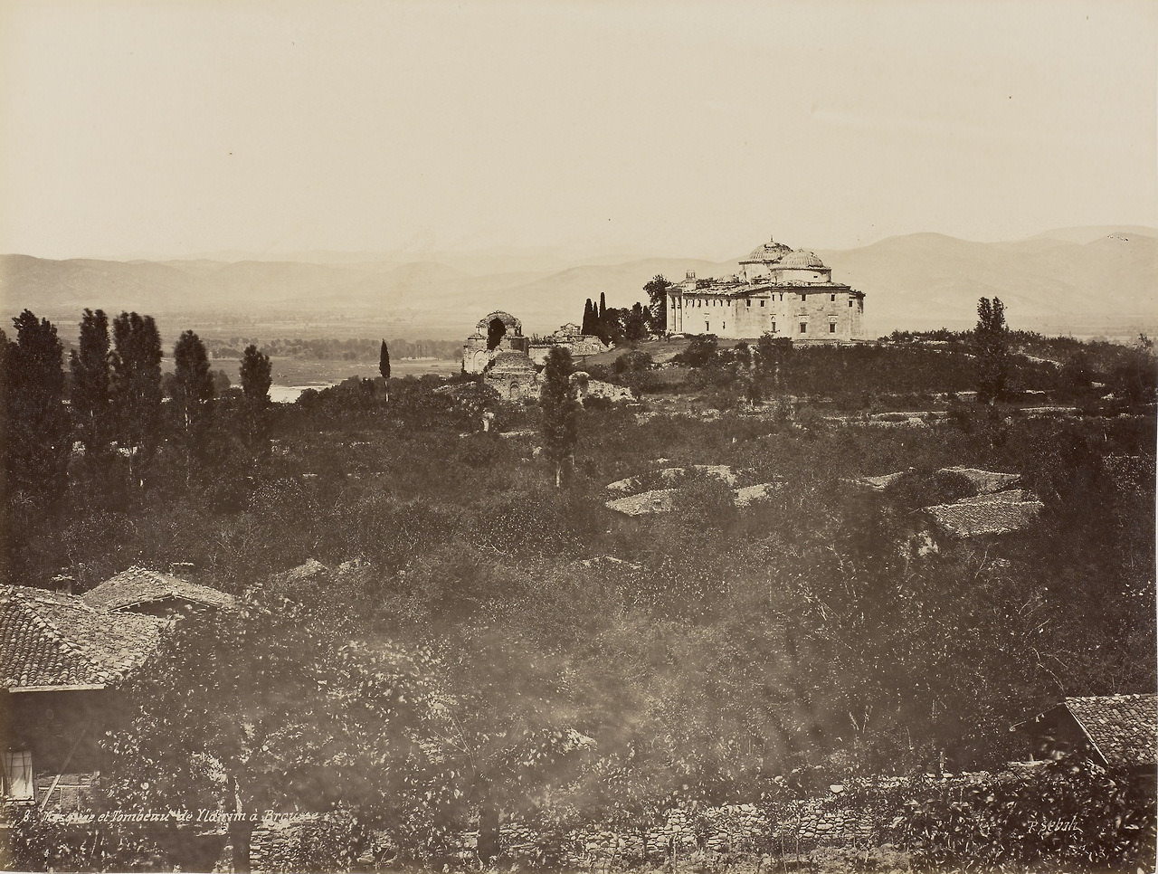 Bursa / 1865 Pascal Sebah fotoğrafı