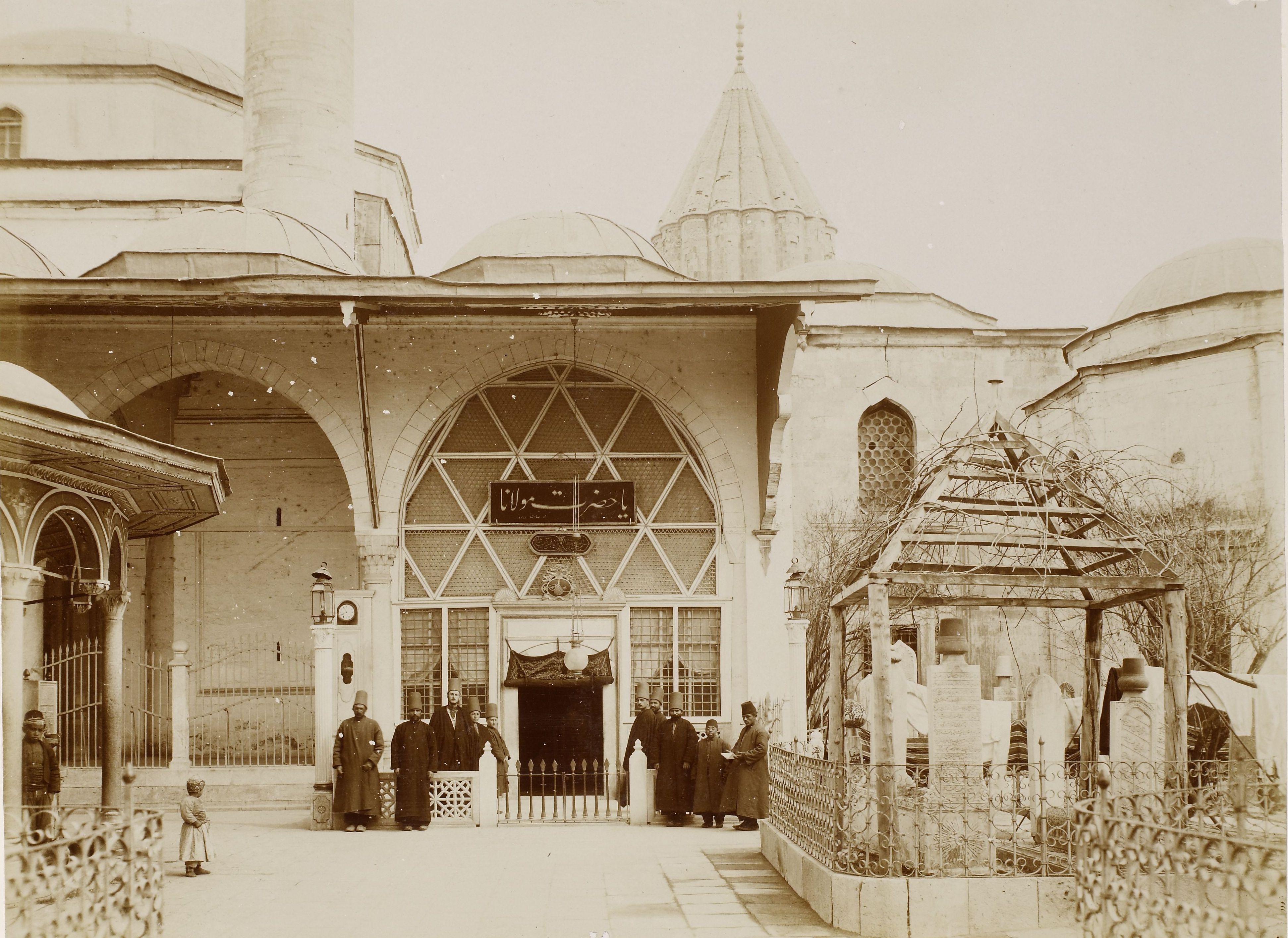 Mevlana Türbesi, Konya / Garabed Solakian Fotoğrafı / 1890'lar