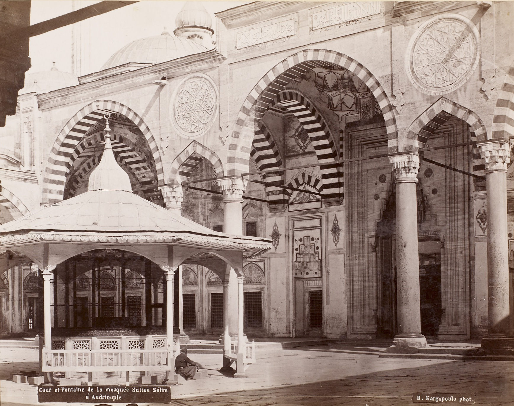 Selimiye Camii, Edirne / Basile Kargopoulo Fotoğrafı