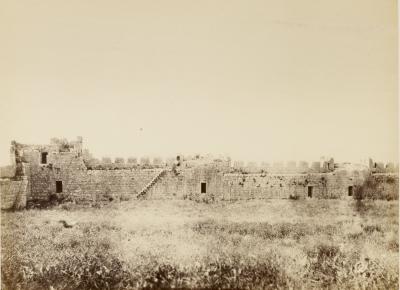 Anazarva Kalesi İç Görünümü / 1874 / Adana