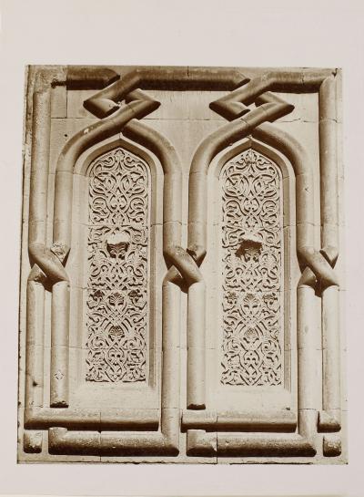 İnce Minare Camii'nde Pano,  Konya / Garabed Solakian Fotoğrafı / 1890'lar