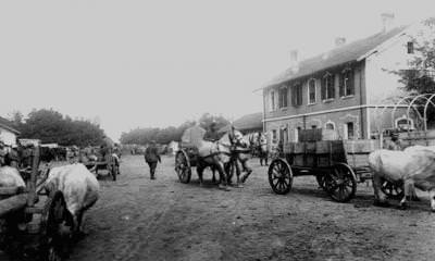 Karaferye Tren Garı, Sırp İşgali Zamanı / 1916