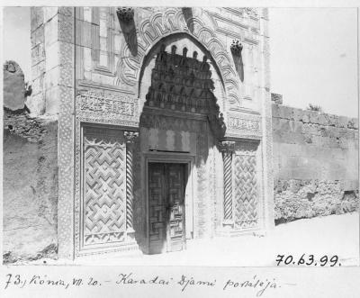 Karatay Medresesi Taç Kapısı, Konya / 1914