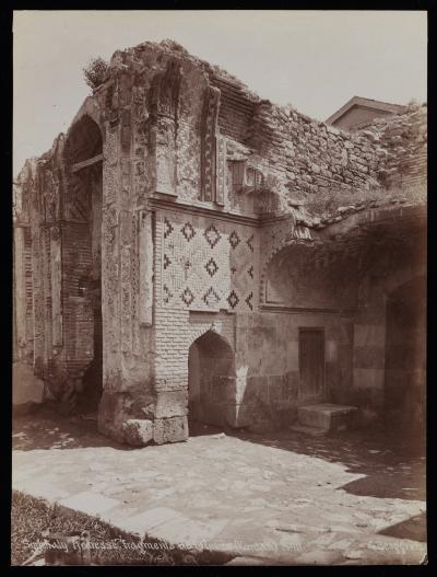 Sırçalı Medrese / Konya / 1870'ler / G. Berggren Fotoğrafı