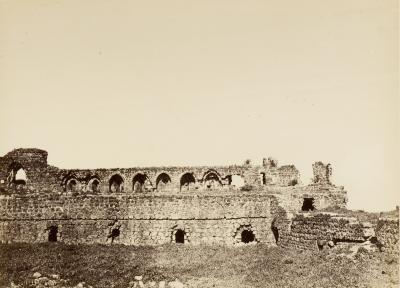 Toprakkale Kalesi İçinden Güney Görünümü / Osmaniye / 1874 