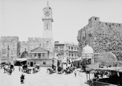 Yafa Kapısı Saat Kulesi / 1907 / Kudüs
