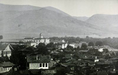 A panorama from Marsovan/Merzifon (Source: Rev. Edwin M. Bliss, Turkey and the Armenian Atrocities, London, 1896)