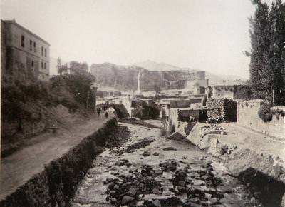 A scene from the town of Bitlis (Source: Victor Pietschmann, Durch kurdische Berge und armenische Städte, Wien, 