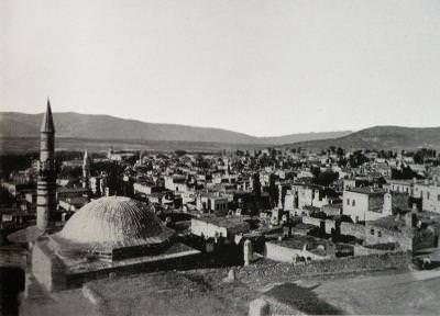 Erzurum: panorama (Kaynak: Victor Pietschmann, Durch kurdische Berge und armenische Städte, Viyana 1940).