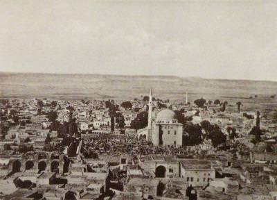 Kayseri seen from the north (Source: Hugo Grothe, Geographische Charakterbilder, Leipzig, 1909)
