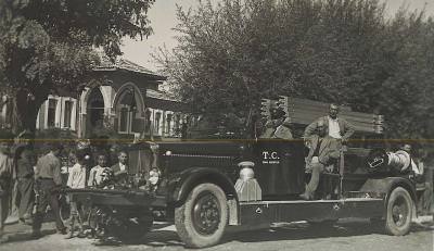 Soma’ya ilk itfaiye arazözün gelişi / 1945