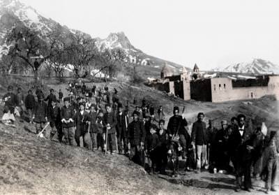 The monastery of Varak (Yedikilise), 1895 (Source: Delores Oro-Bedrosian collection)