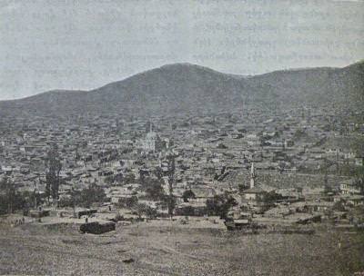 Yozgat: panorama (Source: H. M. Eprigian, Illustrated Indegenous Dictionary (in Armenian), Part 1, Venice, St Lazzaro, 1900)